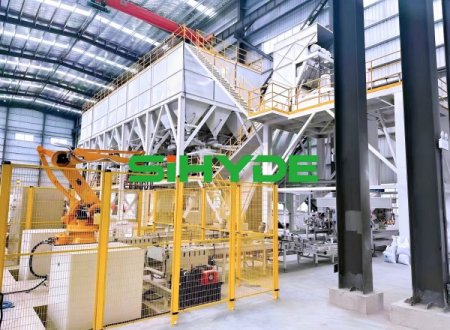 30倉不定型耐火材料自動化配料線